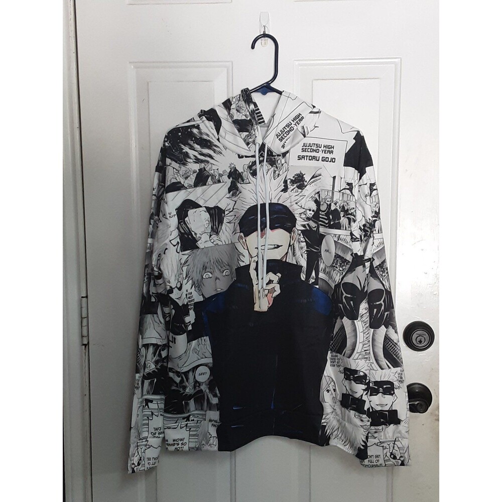 Jujutsu Kaisen Gojo Satoru Hoodie Sweatshirt - Picture 3 of 5